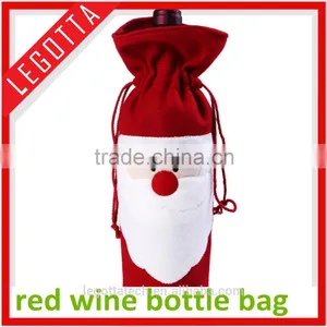 Wholesale High Quality Super Cheap Christmas Gift Wine Bottle Bags thumbnail-4