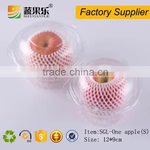 High Quality One PET Fruit Packaging Box for Apple thumbnail-1