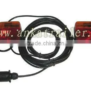 7 Pin Magnetic Trailer Light Kit With Two Rear Lamp thumbnail-1