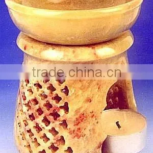 Soapstone Oil Burners, Aroma Diffusers thumbnail-1
