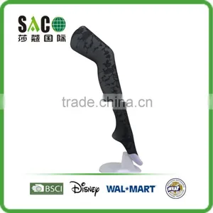 Fashion Big Flower Jacquard Lady's Tights thumbnail-1