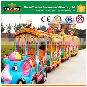 China Hot Sale Fairground Rides Kids Elephant Trackless Train thumbnail-2
