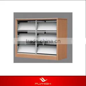 Custom Cardboard Metal Book Display Stands thumbnail-1