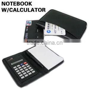 2016 High Sale Custom Leather Notebook Calculator With Pen thumbnail-1