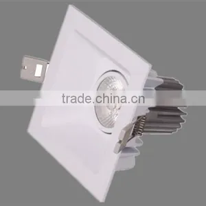 7w Cob Led Down Light Recessed Ceiling Light / Led Square Downlight for 95mm Hole Cut Out / Home Decoration Ceiling Lamps thumbnail-2