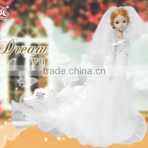 Best Seller 11'' Fashion Bride Doll Vinyl Doll Toy thumbnail-2