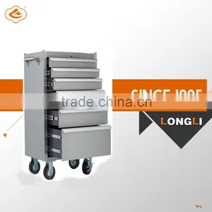 Metal Mobile Pedestal Simple Pedestal 6 Drawers Mobile Filing Cabinet thumbnail-1