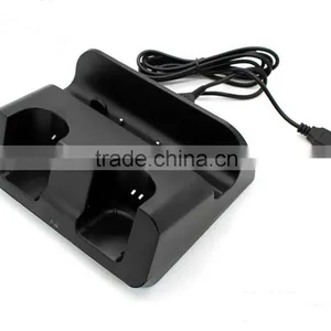2in1 Charge Stand For Wii U Game Pad & For Wii Remote Contol With 2pcs Of Rechargeable 2800mAh Battery thumbnail-1