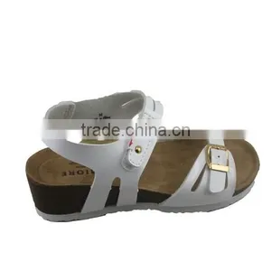 2015 Summer Cork Outsole Lady Comfortable Platform Sandal Shoe thumbnail-4