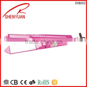 Mens Hair Straightener Salon Flat Irons Auto Shut off Function Ceramic Hair Equipmentt thumbnail-1