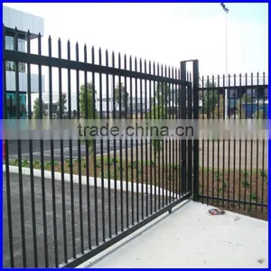 Galvanized Wrough Iron Fence in Dustrial thumbnail-3