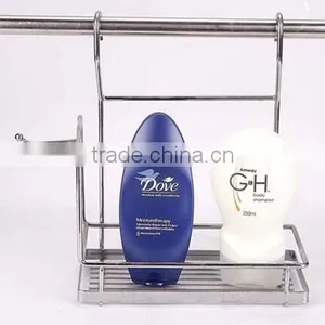 2 Tiers Wave-shape Bathroom Hanging Wire Rack thumbnail-1