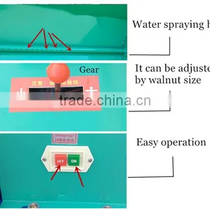 Neweek Washing Function Green Walnut Skin Sheller Machine thumbnail-4