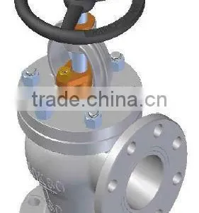 Cast Steel 10K Angle Valve thumbnail-1