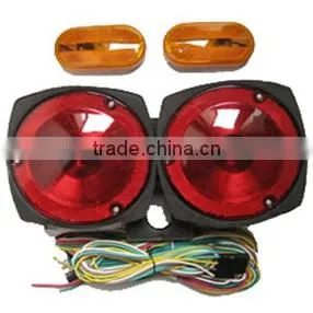 4PC Trailer Lights With 23ft Cord for Trailers thumbnail-1