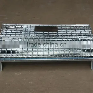 Heavy Duty Wire Mesh Storage Cage for Warehouse thumbnail-4