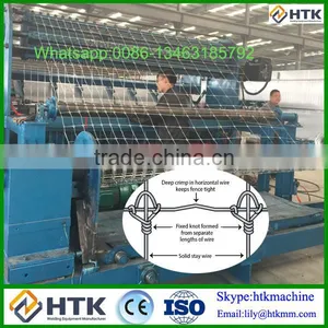 Promotion Low Price Fixed Knot Grassland Wire Mesh Fence Weaving Machine /Cattle Fence Weaving Machine thumbnail-1