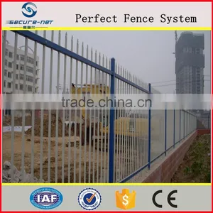 Powder Coated Wrough Steel Tube Fence Panel thumbnail-2