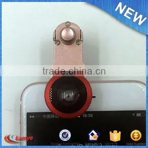 Smartphone Accessories 2016 Universal Clip Mobile Phone Lens Custom Camera Lens 3 in 1 thumbnail-1