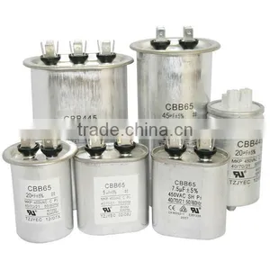 CBB65 Aluminum Run Capacitor / CBB65 Capacitor/ Air Conditioner Capacitor thumbnail-1