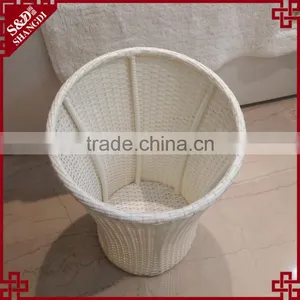 Functional Large Capability Durable Rattan Craft Laundry Basket for Hotel thumbnail-5
