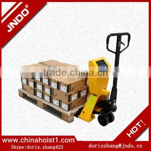 Electric Transpallet Forklift/mini Electric Pallet Truck With Scale thumbnail-1