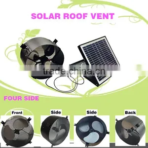 Vent Goods Solar Attic Fans for Solar Roof Extactor Gable Fans Waterproof (DC Fans) thumbnail-1