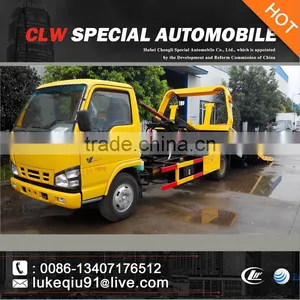 Dongfeng 4x2 Wrecker Truck With Arm Crane for Sale thumbnail-3