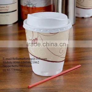 White Dome Sip-Thru Hot Beverage Cup Lid, Disposable Plastic Coffee Cup Lids thumbnail-1