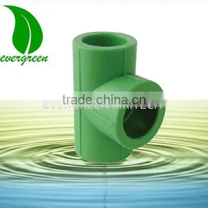 PPR EQUAL TEE Green Plumbing Pipes Fittings thumbnail-1