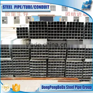 Znic Coating Erw Rectangular Steel 40*60*1.0mm Pre Tube thumbnail-1