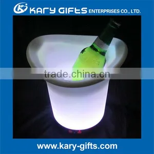 Cool Design Flash Multi Color Changing Light up Ice Bucket thumbnail-1