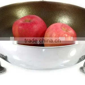 Enamel Bowl, Serving Bowl, Dishes, Tableware thumbnail-2