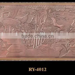 Customed Design Luxury Antique Aluminum Wall Mural Decoration thumbnail-5