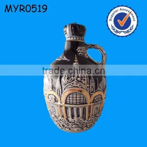 Mini Portable Antique Liquor Whiskey Decanter Customized Wine Decanter thumbnail-1