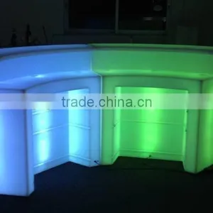 YiGui Fashionable Combined Plastic Base Led Illuminated Bar Furniture thumbnail-5