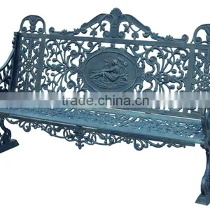 Trade Assurance Garden Furniture Antique Cast Iron Bench Supplier thumbnail-4