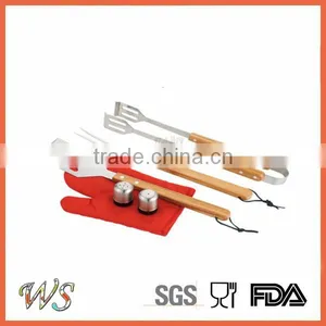 WSSKHL162 Stainless Steel Bbq Tool Set With Plastic Carrying Case thumbnail-2