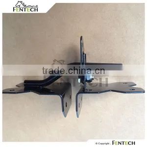 Made in China Fentech High Quality Black PVC Fence Gate Hardware thumbnail-1