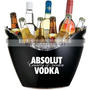 2017 Custom Made Plastic Grey Goose Absolut Vodka Ice Bucket Personalized With Logo thumbnail-1