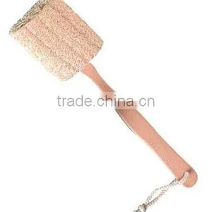 Ramie Bath Sponge With Long Handle thumbnail-1