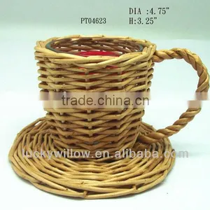 Chic Wicker Cup & Wicker Craft & Wicker Cup Craft thumbnail-1