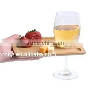 Bamboo Cocktail Party Plate thumbnail-2
