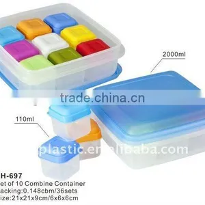 Plastic Container Food Packaging, Food Grade Plastic Container, Plastic Food Storage Box thumbnail-1