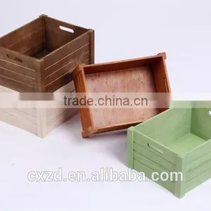 Cheap Handmade Wooden Crate thumbnail-4