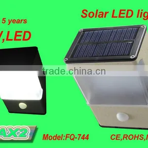 FQ-744 Super Solar Power Sensor Induction Light,led Night Lights thumbnail-1