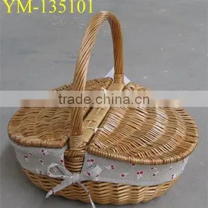 Family Willow Picnic Basket thumbnail-1