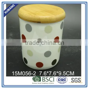 Promotion Colorful Small Airtight Ceramic Spice Jar thumbnail-1