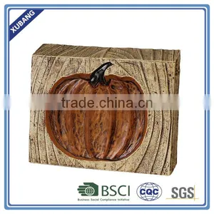 POLY RESIN TABLE TOP WITH PUMPKIN thumbnail-1