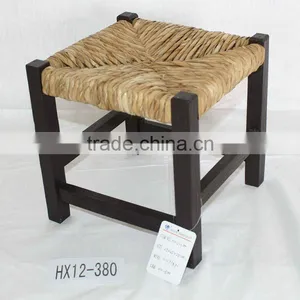 Antique Wooden Seat Stool for Children thumbnail-1